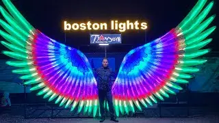 Franklin park zoo Festival of Lights 2025 