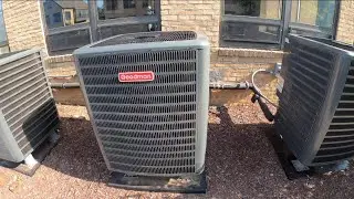 Brand New 2022 Goodman 2 Stage Heat Pump Starting Up & Running (Cool Mode)