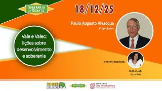 🔸️️ Vale e Valec: lições sobre desenvolvimento e soberania  I 𝑺𝑶𝑩𝑬𝑹𝑨𝑵𝑰𝑨 𝑬𝑴 𝑫𝑬𝑩𝑨𝑻𝑬
