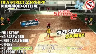 Ringan Banget!! Game FIFA Street 2 PPSSPP Di Android Offline 