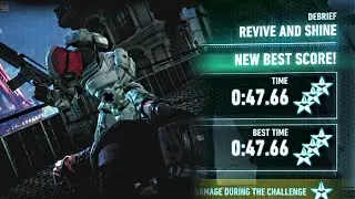 Batman Arkham Knight | AR Challenges · Predator - Revive and Shine · 3 Stars 0:47.66