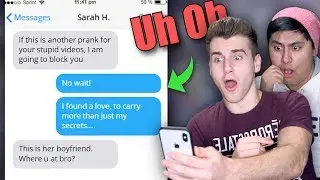 Lyric Text Prank On Ex Girlfriend!