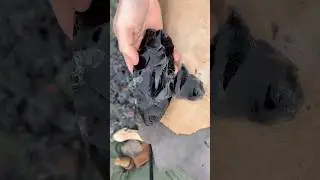 Making and using an Obsidian knife!