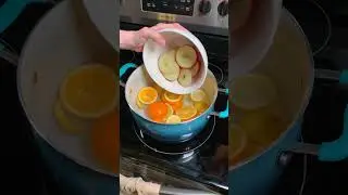 Feeling like a winter witch of the woods? Make a simmer pot!