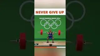 Oscar figueroa never give up hope #shorts #weightlifting #olympic #Oscarfiguero