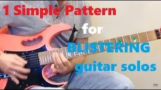1 Simple Pattern For Blistering Guitar Solos | GuitarZoom.com | Steve Stine