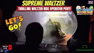 Harris SUPREME WALTZER: Thrilling Waltzer Ride Operator POV at Nottingham Goose Fair 2017 🇬🇧