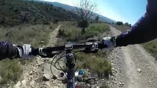 Descente du chemin des Plots (St Jean de Fos)