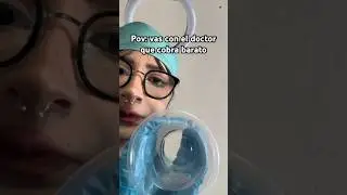 La doctora que cobra barato 😅 #asmr #humor #doctorcomedy