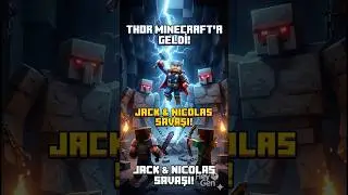 Thor&rsquo;un Gelişi Golemleri Bitirdi ⚡⛏️ - #shorts