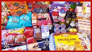 VLOGMAS DAY 8 ~ HUGE CHRISTMAS FOOD SHOP 🛒 PART 1! FESTIVE SNACKS 🍬 & BOXING DAY BUFFET GOODIES 🧀