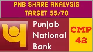 PNB cmp 42 | Target 55/70 | technical analysis of punjab Nattional Bank | PNB share latest news