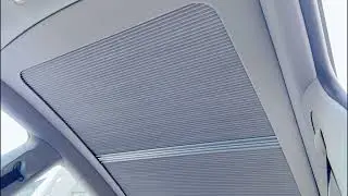 EVANNEX Retractable Sunroof Shade for Tesla Model Y