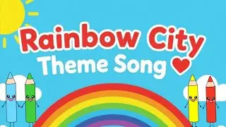 &ldquo;Learn with Colors 🎨 | Rainbow City Song&rdquo;