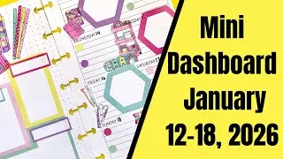 PLAN WITH ME | MINI DASHBOARD | January 12-18, 2026