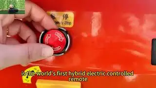 utility agriculture gasoline powered disk rotary low power consumption remote control flail mulcher
