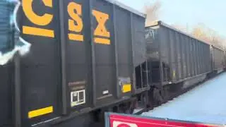 CSX C754 w/1834 passes Lorton w/Hornshow! (feat. @Vaproductions7848  and @Bucktherailfan )