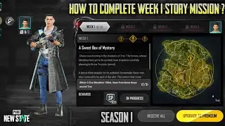 Pubg New State Week 1 Story Missions - Cica Morphine & Police Defense Plan Mission (How To Complete)