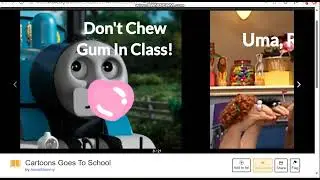 Cartoons Goes To School