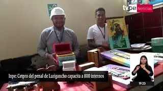 Cerca de 8000 internos del pa&iacute;s potencian su reinserci&oacute;n social (Fuente: TVPer&uacute;)