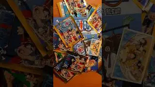 UNBOXING STICKER ALBUM PANINI ONE PIECE 🏴&zwj;☠️ #shorts #unboxing #onepiece #asmr #collection #manga