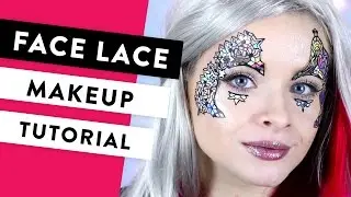Face Lace Makeup Tutorial | Feat. SophDoesNails