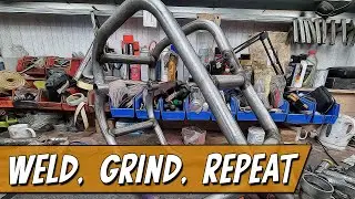 Weld, Grind, Repeat... - Suzuki Bandit Cafe Racer - ASBO Project