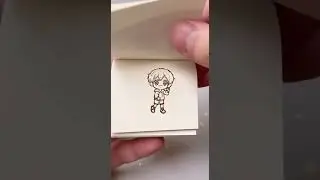 Tiny Flipbook Character Moves! 📖 POV Animation ASMR