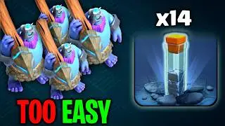 Is This the MOST BROKEN META in Legend League! | x15 THROWERS + x12 Totem Spell Spam Attack Strategy