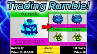 What Do People Trade For RUMBLE? Trading Rumble In Bloxfruits! *Updated*