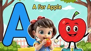 A for apple | अ से अनार | abcd | Phonics song for children | kids education video