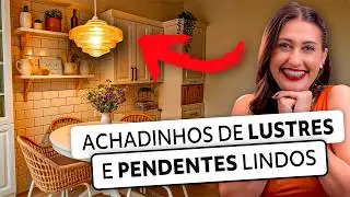 ACHADINHOS DE PENDENTES E LUSTRES - EU AMEI TODOS! #C&Agrave;CHADINHOS 156