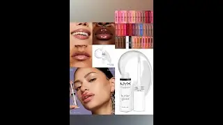 NYX PROFESSIONAL MAKEUP Butter Gloss, Non-Sticky Lip Gloss &ndash; Sugar Glass, Clear