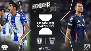 Club Pachuca vs. San Diego FC | Full Match Highlights | Leagues Cup