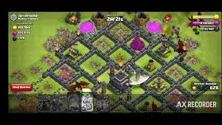 TH9 Lava + Baby Dragon Attack Strategy | Easy 3⭐ War Attack | COC Best Attack 2025 🔥