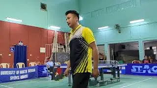 NBU Inter College team final between Kalimpong college vs Siliguri college 2023 🏓🏆. #pingpong