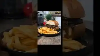 simple burger recipe #food#fries#burger#hollywood#gordonramsay#italymexico#brazil#UK#US#india#france