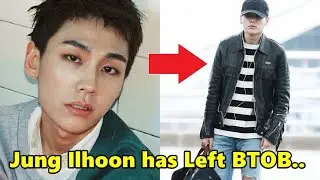 Jung Ilhoon Permanently Left BTOB amidst his Mrjuana Controversy to Save the group..