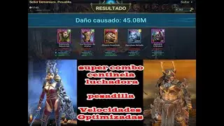 4 3 combo centinela luchadora pesadilla RAID SHADOW LEGENDS