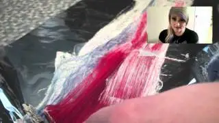 How To Bleach Hair Extensions.Step By Step!