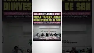Dana Peserta Dijamin Aman! Iuran Tapera akan diinvestasikan ke SBN!🔥 #shorts #fyp