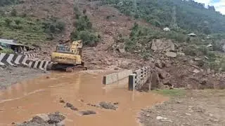 NH-44 Update: Current situation on Jammu Srinagar National Highway at Tharad Area of Udhampur 