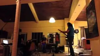 The Burning Sticks rehearsal @ Oak Street Studio Productions 5/12/2014