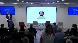 Xavier Albertí en l’acte de presentació del Manifest pel català a l’empresa