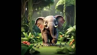 The Proud Elephant's Lesson 🐘 | A 3D Animated Disney Pixar Style Moral Story