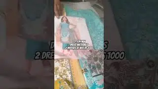 #sasta dress material