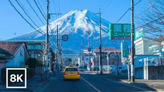 Mount Fuji Dawn Drive / 8K 60fps HDR / Chill Lofi Beats
