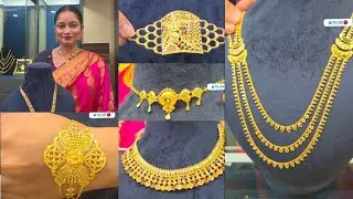 Only 7 Grams Mantasha / Lahori / Necklace Design From 👉 Swarnakamal Jewellers