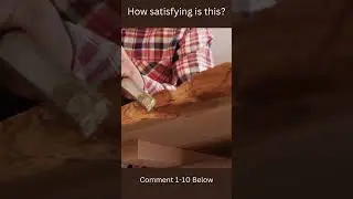 How amazing is this woodworking chisel? Flying wood chips! #shorts