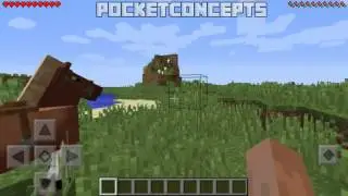 ★MINECRAFT PE 0.15.0 HORSES!! - MCPE 0.15.0 Gameplay Concept
